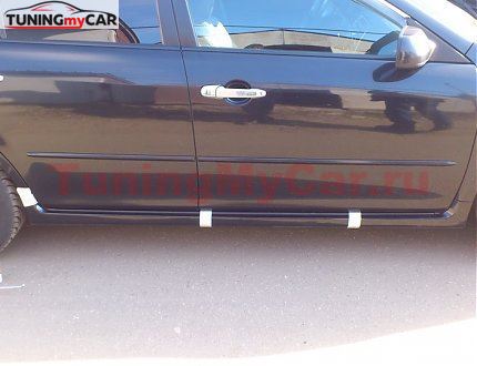 Пороги MPS style для Mazda 6 gg 2002-2007